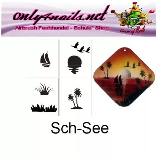Schmuck Schablone Sch-See