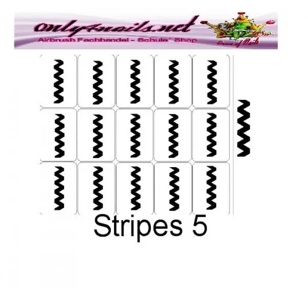 Airbrush Schablone Strips 5