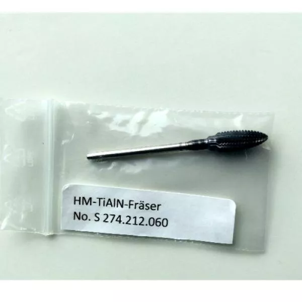 HM-TiAlN-Fräser querhiebverzahnt, schwarz-grob Nr: 274.212.060