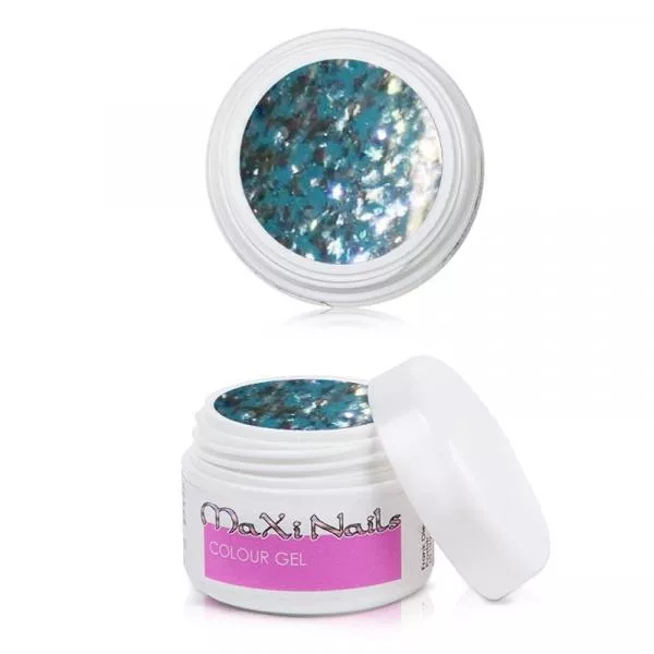 Chrome Glam Sky 5ml Farbgel Blau