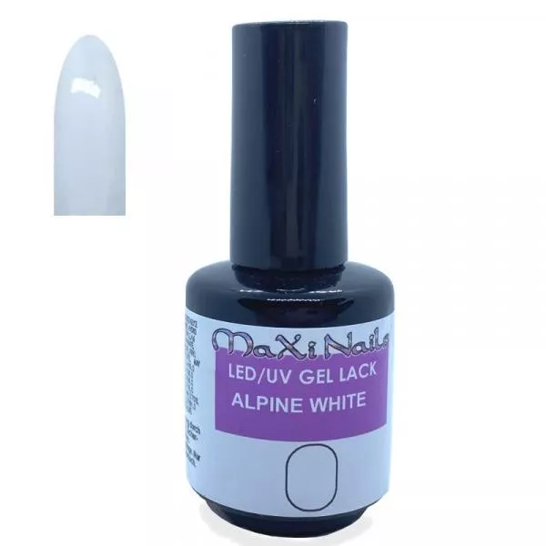 LED-UV Gel-Lack Alpine White in 15ml