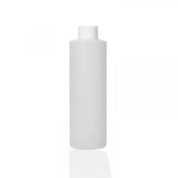 Kunststoff Flasche leer mit Schraubverschluss 250 ml – Plastikflasche, Kunststoffflasche mit Deckel für Nagelstudios – transparent