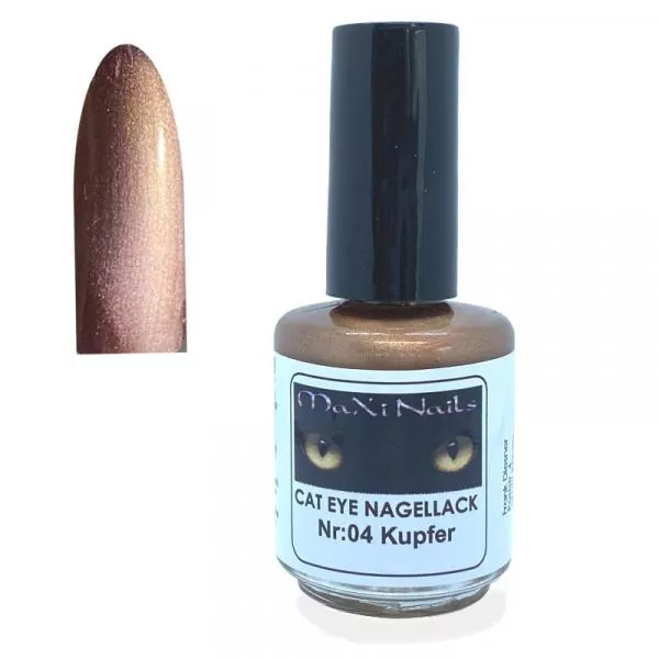 Cat Eye Nagellack Kupfer 15ml