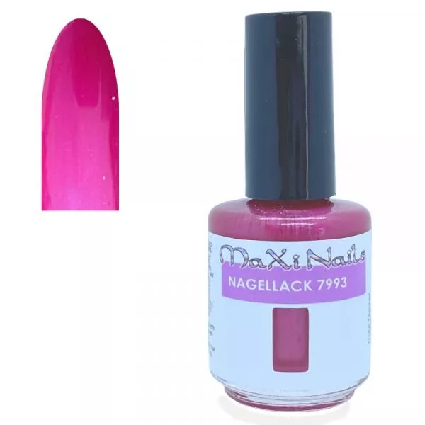 Lufttrocknender Holo Nagellack Pink Nr 7993