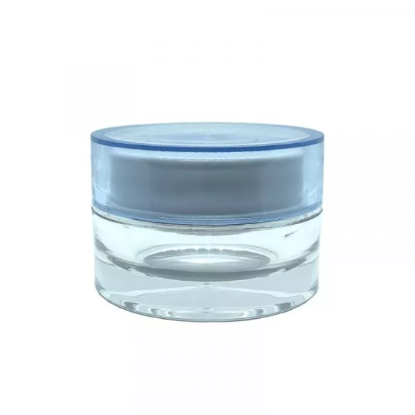 UV Gel Tiegel Style Blue – Premium Creme Leerdosen – Leere Kosmetik Tiegel Doppelwandig – Leerdose Geltiegel – Leertiegel | 15 ml