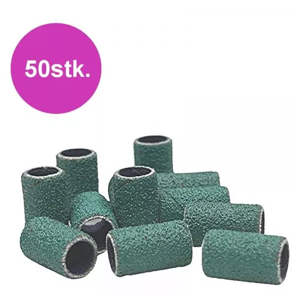 50x SCHLEIFHÜLSEN / SCHLEIFBÄNDER grob