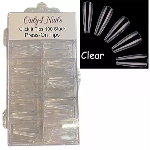Click It Tips - Press-On Nails 100 Stück inkl. Tipbox