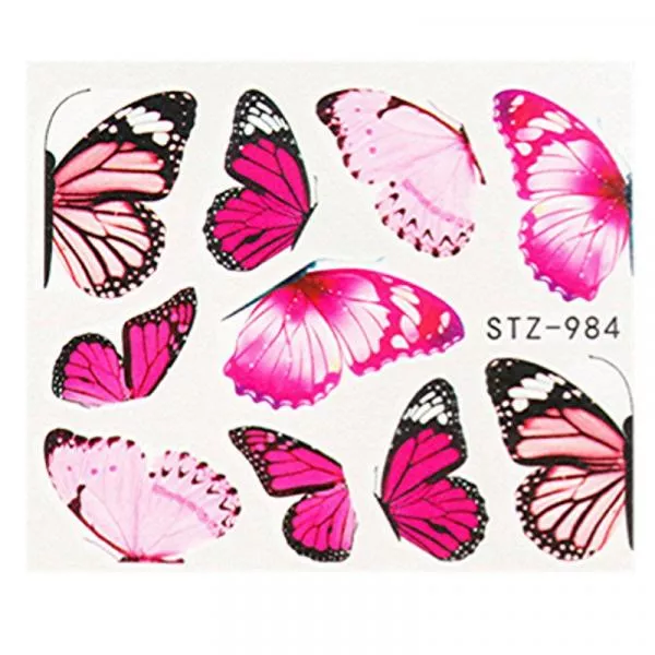 Nailart Sticker Schmetterling STZ-984