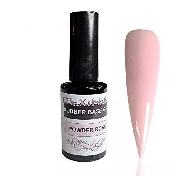 Rubber Base Gel Powder Rose 7,5ml