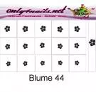 Airbrush Schablone Blume 44