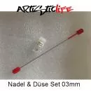 Nadel &amp; Düsen Set 03mm Passend für AL 208