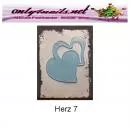 Acrylelement Herz 7 Gr:m