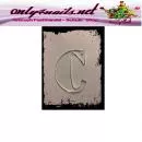 Acrylelement Buchstabe C