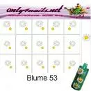 Airbrush Schablone Blume 53