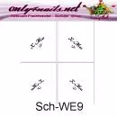 Airbrush Schablone Schmuck WE9