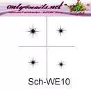 Airbrush Schablone Schmuck WE10