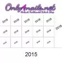 Nailart Schablone 2015