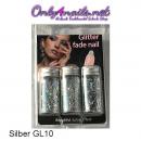 Glitter Set  Silber GL10