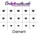 Airbrush Schablone Diamant