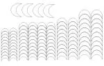 Smile Line Rund 104 Einzelschablonen