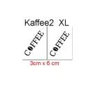 Schablone XL 2er Karte Kaffe 02