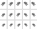 Airbrush Schablone Rose 2