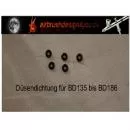 Düsendichtung in 5er Set für BD135 bis 186