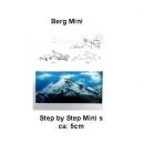Airbrush Step by Step mini Schablone Berg