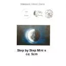 Airbrush Step by Step mini Schablone Mond und Sterne