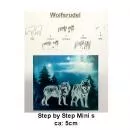 Airbrush Step by Step mini Schablone Wolfsrudel