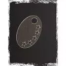 Acrylelement Oval mit Sterne
