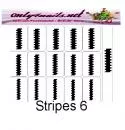 Airbrush Schablone Strips 6