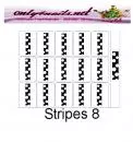 Airbrush Schablone Strips 8