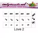 Airbrush Schablone Love 2