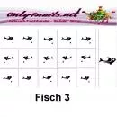 Airbrush Schablone Fisch 3