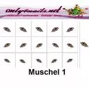 Airbrush Schablone Muschel 1