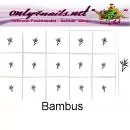 Airbrush Schablone Bambus