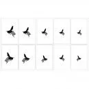 Airbrush Schablone Biene 01