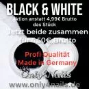 Farbgel Set Schwarz und Weiß für Fingernägel
