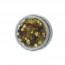 Nailart Glitzer Blume Nr 767 Gold