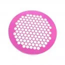 Alu Waben Gitter Rund für Staubabsaugung 170mm in Pink