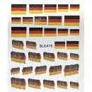 Deutschland Nail Sticker NR:4513