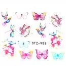Nailart Sticker Schmetterling STZ-988